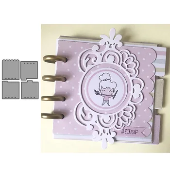 

JC Background Paper Shape Metal Cutting Dies for DIY Scrapbooking Craft Mold Cut Stencil Handmade Tools Card Make Template Model