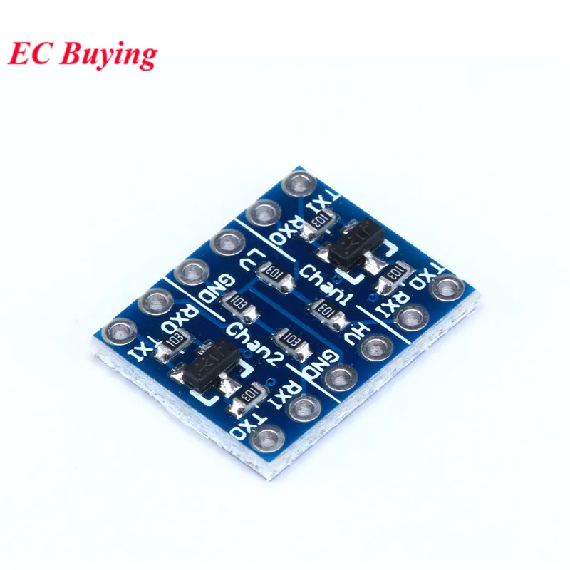 10 шт. 2 сторонний модуль датчика преобразования уровня IIC I2C UART SPI от 3 В до 5