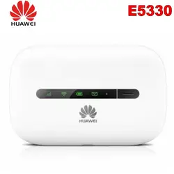 Бесплатная доставка Новые оригинальные разблокировать HSPA + 21.6 Мбит/с Huawei E5330 мини Портативный 3G Wi-Fi маршрутизатор и 3G Мобильный Wi-Fi