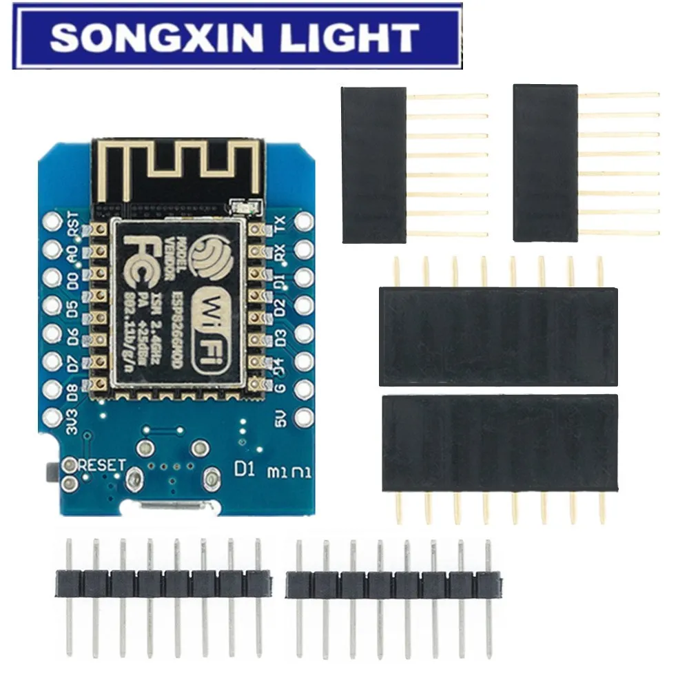 100 шт. D1 мини-мини NodeMcu 4 м байт Lua Wi-Fi Интернет вещей доска развития на основе ESP8266