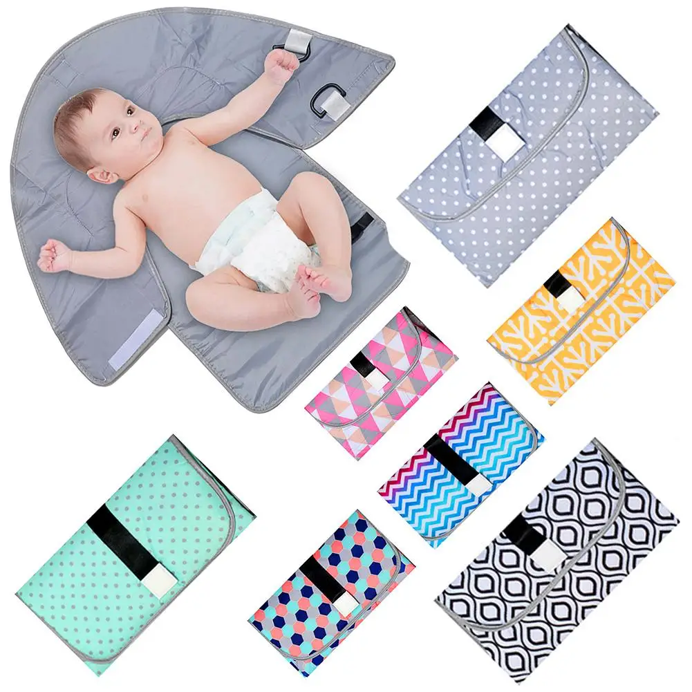 Portable Clutch Foldable Diaper Changing Mat Nappy Pad For Travel 