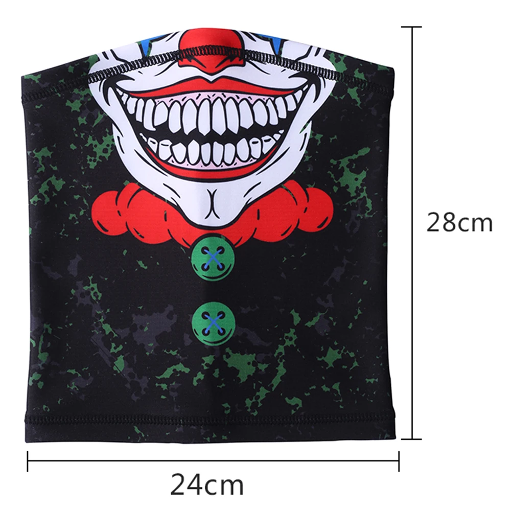 Флисовая защитная маска на шею теплая ветрозащитная мотоциклетная трубчатая