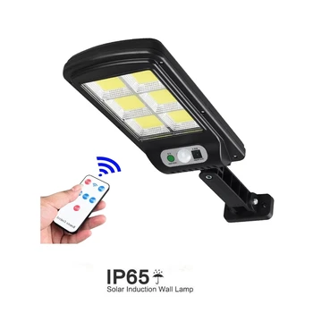 

Solar light lamp floodlight reflector Garden Led Bright Motion Sensor Remote Control Gardern Decoration Outdoor Wall Waterproof