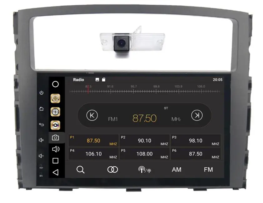 4 ГБ ОЗУ 8 ядер 64 Гб ПЗУ дюймов Android 10 автомобильный Dvd Gps для Mitsubishi Pajero 2006-2011 радио