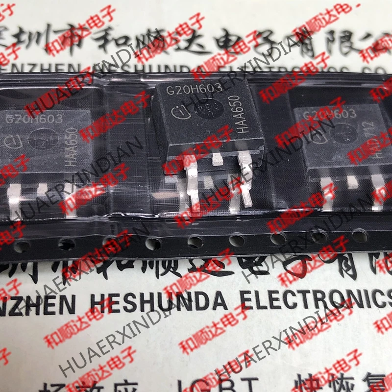 10 шт./лот IGB20N60H3 G20H603-263 600V 40A на