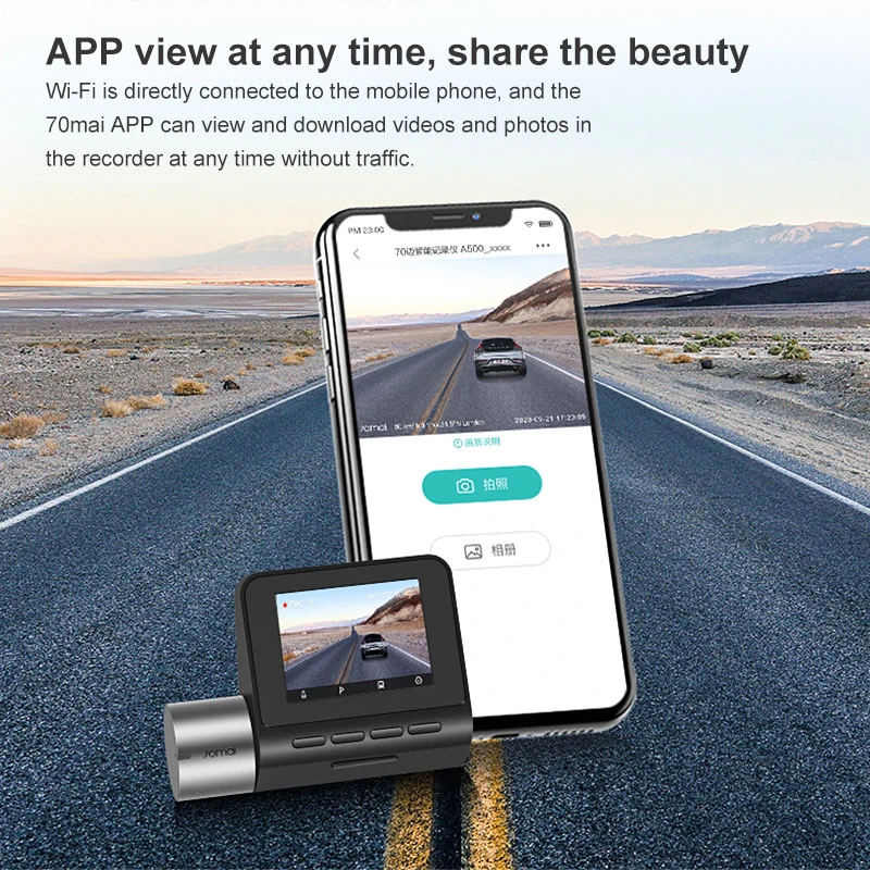 Видеорегистратор 70mai Pro Full HD 1944P GPS ADAS Wi Fi ночное видение|Видеорегистраторы| |