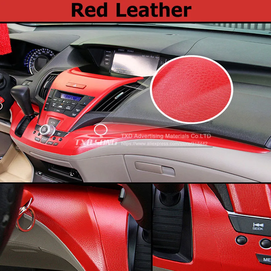 RED LEATHER