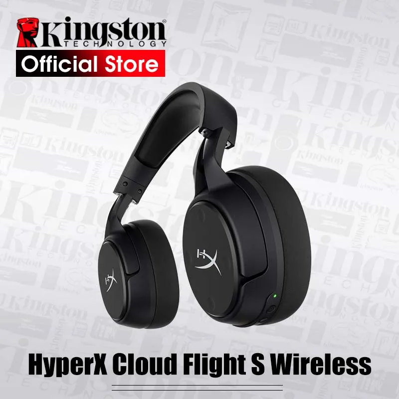 Беспроводная игровая гарнитура HyperX Cloud Flight S 2 4 ГГц с объемным звуком | Электроника