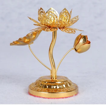 

Stainless Steel Decoration Nordic Candle Holder Tea Wax Gold Metal Table Candle Holder Luxury Kaarsenstandaard Home Decor DD60ZT