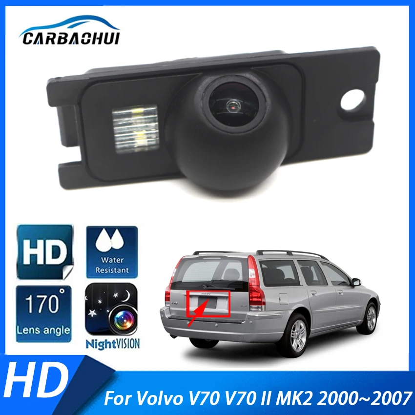 HD Автомобильная камера заднего вида для парковки с ночным видением Volvo V70 II MK2 2000
