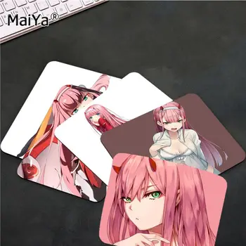 

MaiYa In Stocked Zero Two Darling in the FranXX Laptop Computer Mousepad Smooth Writing Pad Desktops Mate gaming mouse pad