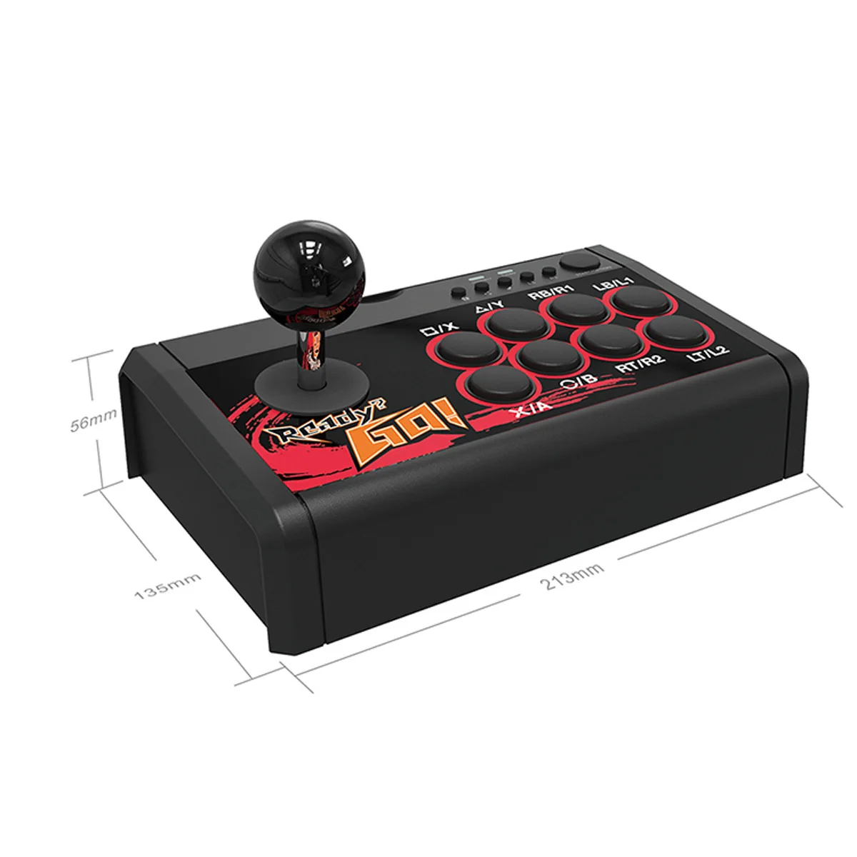 7 IN 1 Arcade Fight Stick USB Gaming Controller Joystick For PS4/ SWITCH / P3/PC/Android Phone/Android Tablet/XBoxOne(S)/360