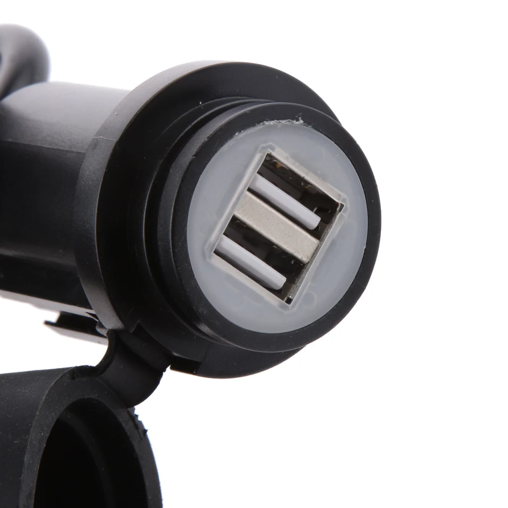 Водонепроницаемый Atv блок питания для камеры Зарядка порт розетка 12v Dual Usb