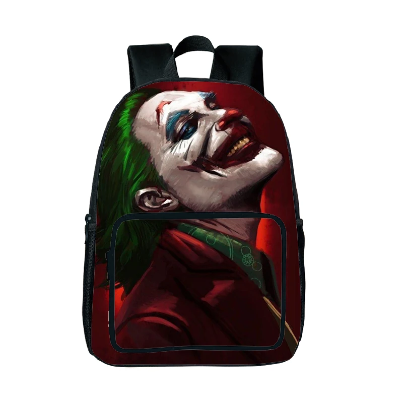 Рюкзак Джокер Женский Mochila школьные сумки для девочек-подростков рюкзак для ноутбука рюкзак для путешествий Черный Рюкзак Zaino Plecak - Цвет: 166 26