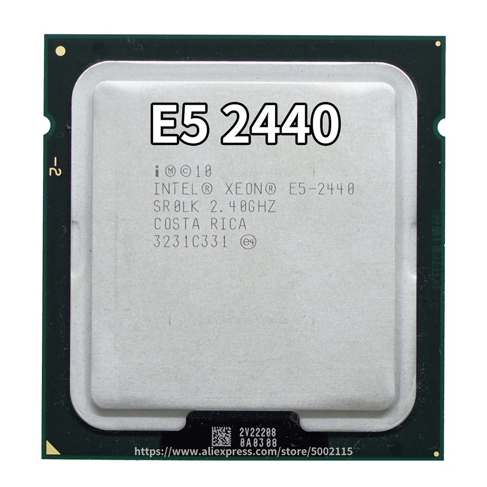 ЦП Intel Xeon E5-2420 1,9 ГГц шестиядерный Twelve ЦП 15 м 95 Вт LGA 1356 процессор и E5 2440 E5 2450 E5 2470 E5