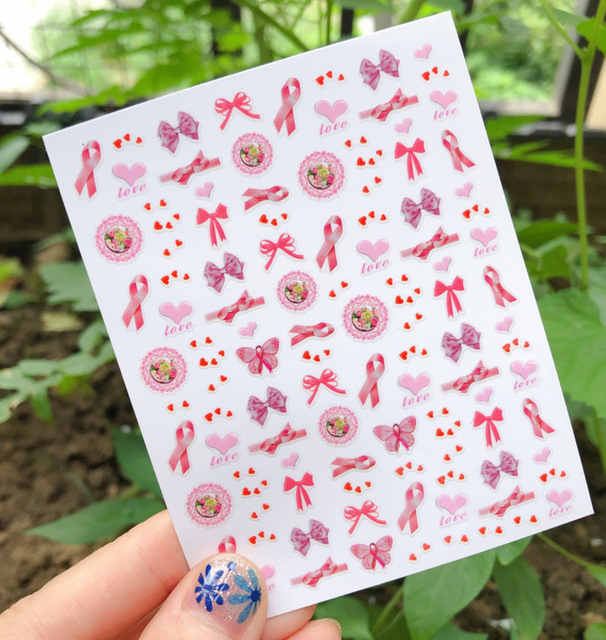 yeni eski İngilizce büyük boyutu 80mm * 103mm numaraları tırnak çıkartmaları Wrap 3D tırnak sanat malzemeleri 6 renkli mektup numarası tırnak Sticker C003(1)