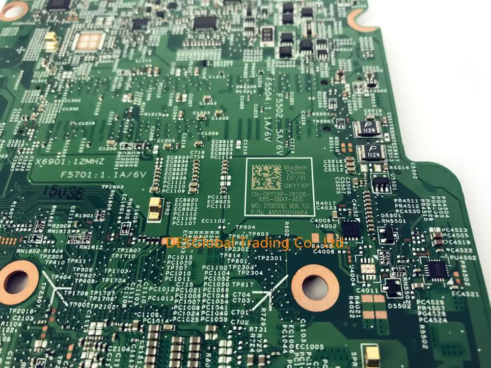 Promo  Mainboard For Dell Inspiron 7778 Laptop Motherboard KY1XP 0KY1XP CN-0KY1XP i5-6200U DDR4 Integrated