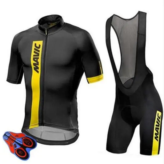 Mavic Pro Team велосипедная одежда/шоссейная велосипедная одежда гоночная одежда быстросохнущая Мужская велосипедная Джерси Набор Ropa Ciclismo Maillot - Цвет: 7