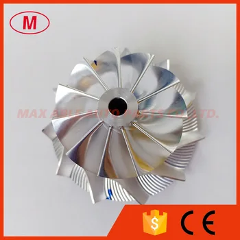 

RHV4 Forward 11+0 blades 38.21/52.50mm high performance turbo milling/aluminum 2618/billet compressor wheel