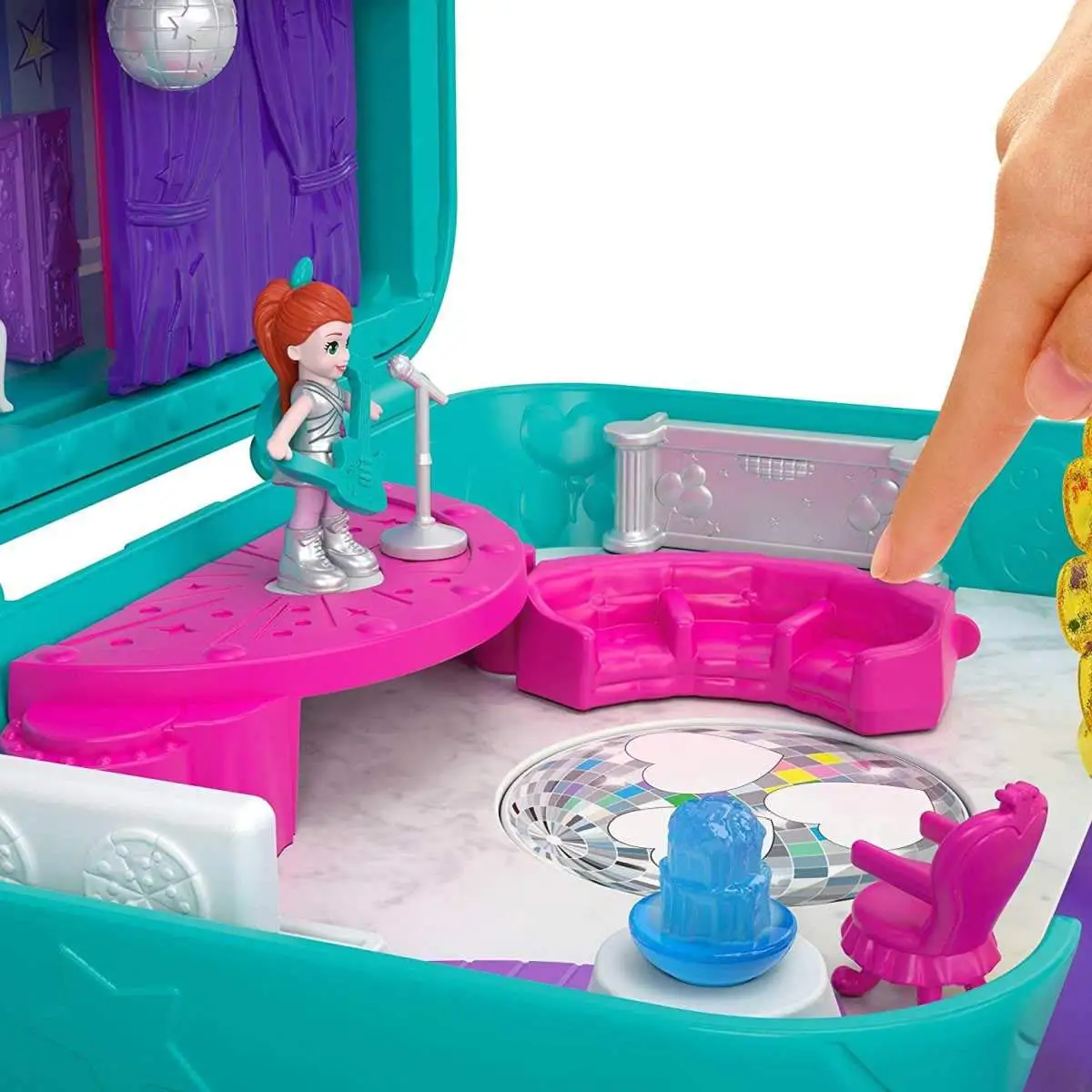 Оригинальный Карманный кукольный домик Polly для девочек большой мир коробка
