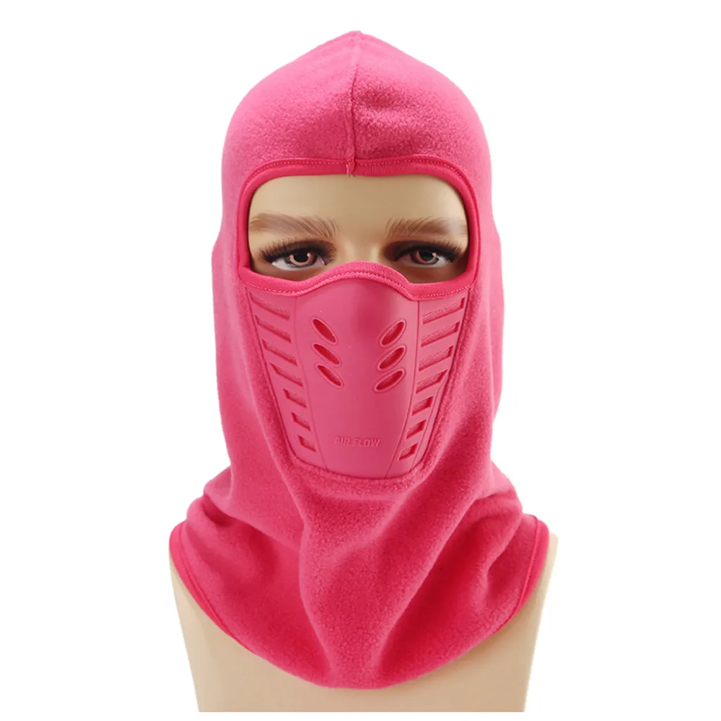 Мужские и женские флисовые шапки SAGACE осенне зимняя уличная маска для верховой