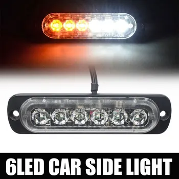 

Vehemo Side Light 18W 6LED Truck Lamp Bar Auto Car Accessories Side Lamp Strobe Premium