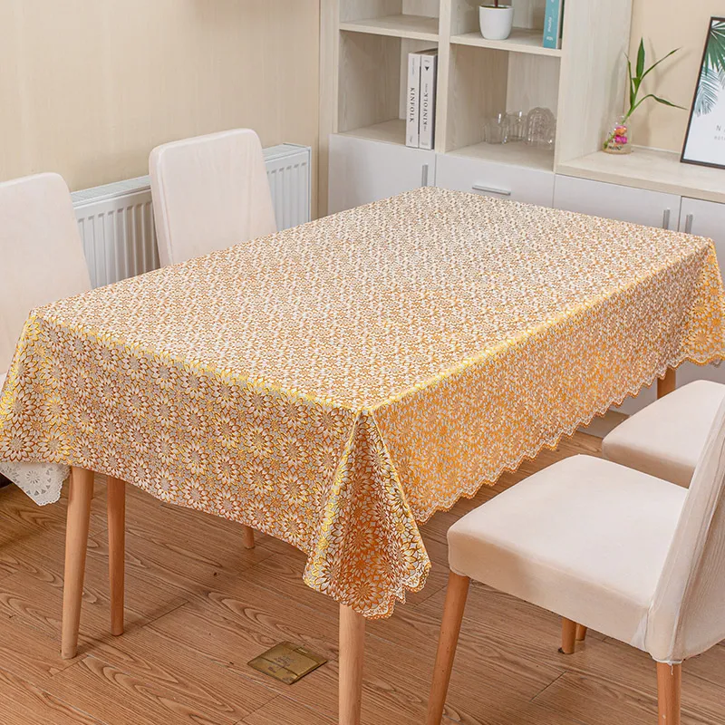 waterproof oil-proof washable cloth art TV cabinet tea table tablecloth mat Table Cover For Home Restaurant free shipping | Дом и сад
