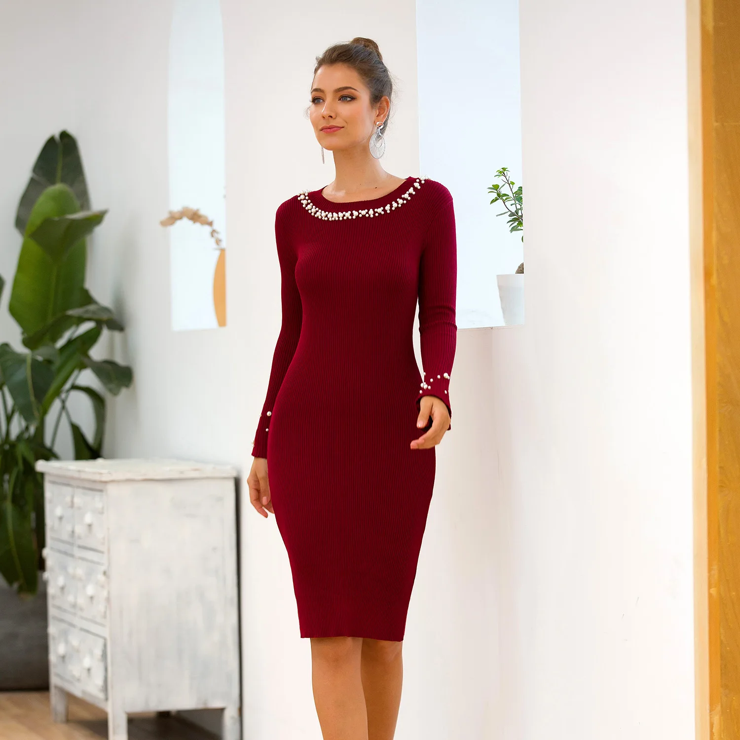 one piece skin tight dress