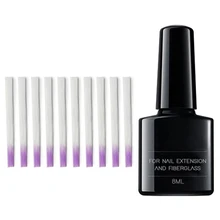 Набор из стекловолокна для наращивания ногтей сильные накладные ногти для наращивания домашнего салона Маникюрный Инструмент