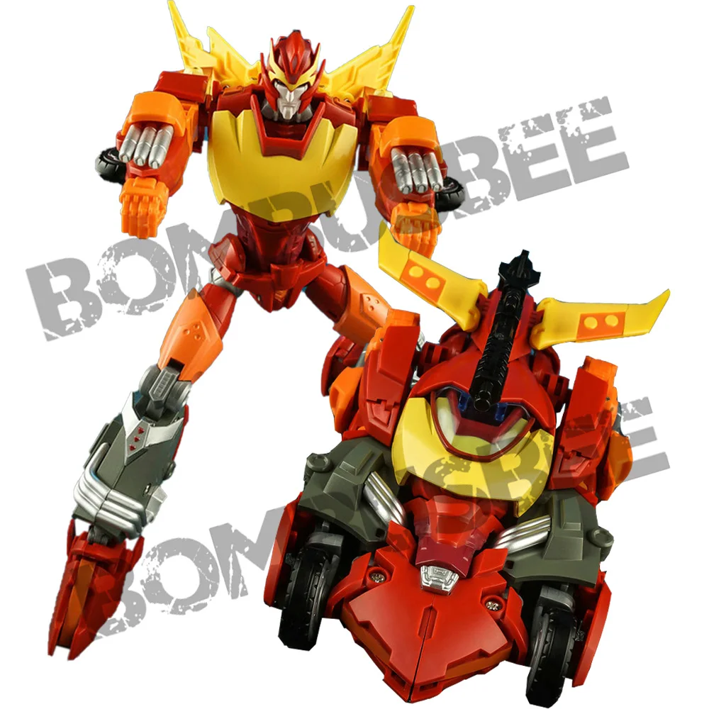 【IN stock】новые Фигурки игрушки SXS трансформационная игрушка R04 горячий пламя IDW HotRod