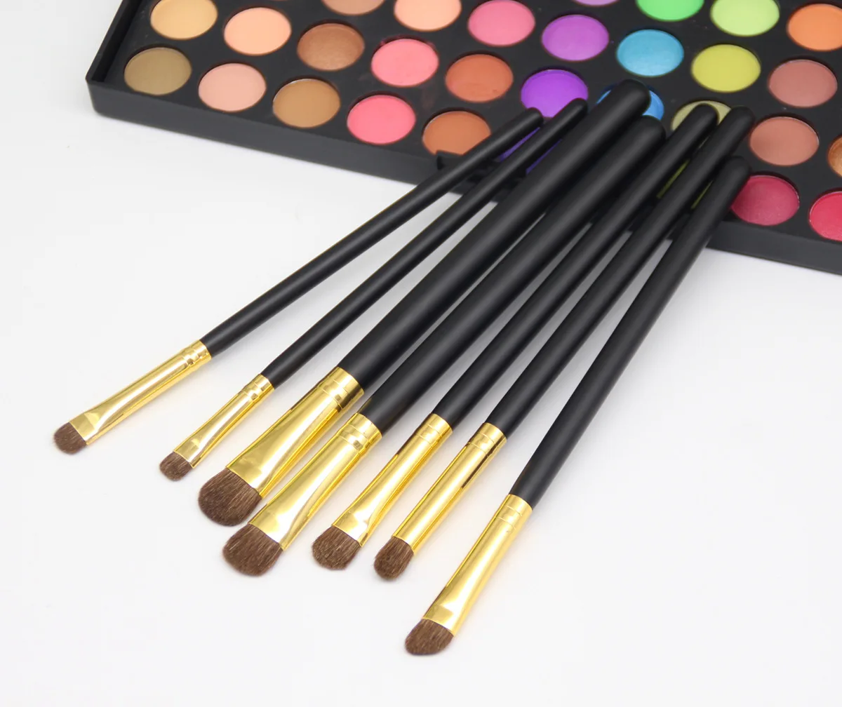 7 Pony Hair Eyeshadow Brush Eye Makeup Tool Kit Pure Animal Fur Makeup Brush Manufacturers Currently Available Wholesale