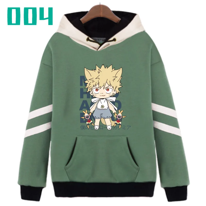 Аниме My Hero Academy izku Midoriya/Bakugou костюм кацуки для косплея, костюм в том же стиле, осенние и зимние толстовки, унисекс, повседневная одежда