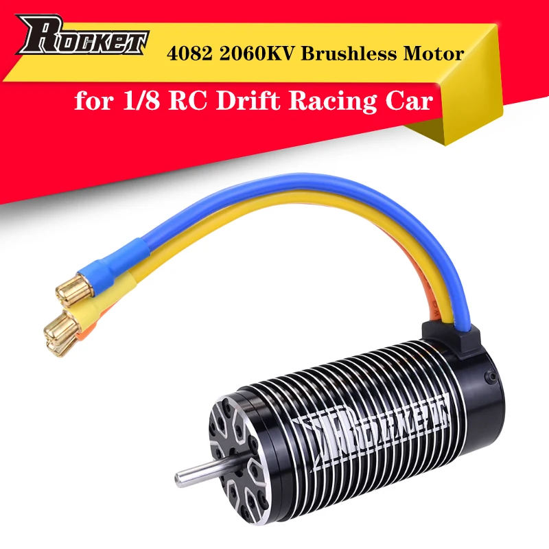 

Высококачественный Бесколлекторный двигатель Rocket 4082 2060KV 4Pole 5mm для 1/8 RC Drift Racing Monster Truck Off Road Car