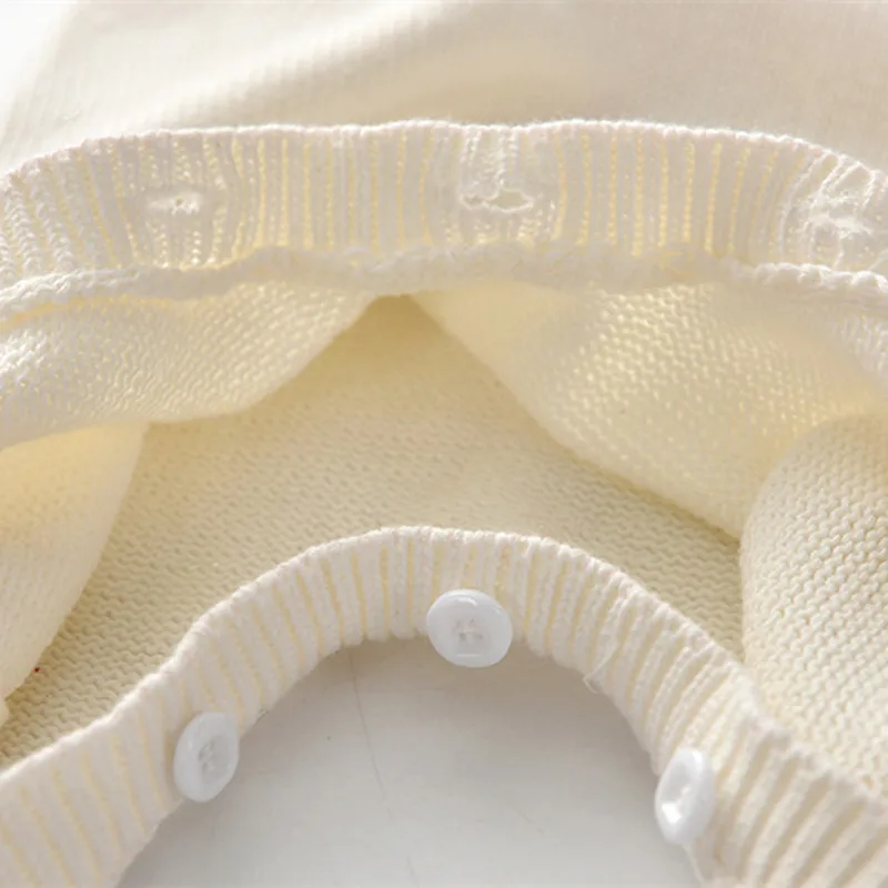 Baby Girl Clothes Long Sleeve Cotton Knitted Rompers Newborn Toddler Love Jumpsuit Outfits One-pieces Clothing Newborn Costume