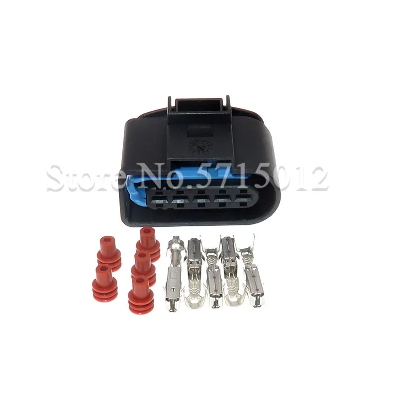 5 1J0973999A Auto MAF Mass Air Flow ปลั๊กซ็อกเก็ตสำหรับรถยนต์ Golf MK4