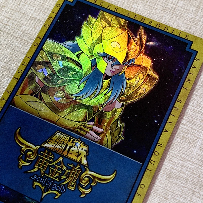 Saint Seiya Figures Gold Cloth  Collectible Cards Saint Seiya - 12pcs/set  30th - Aliexpress