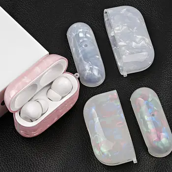 

Luxury Marble For Airpods Case Bluetooth Earphone Cover For Airpod 2 case Headphone Charging Bag Silicone Cute Case For Air S2L6