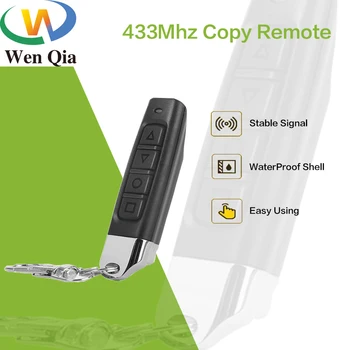 

433Mhz Wireless Universal 4Button Copy Remote Control Duplicator Clone Code RF transmitter CarKey Gate Door Garage Light Curtain