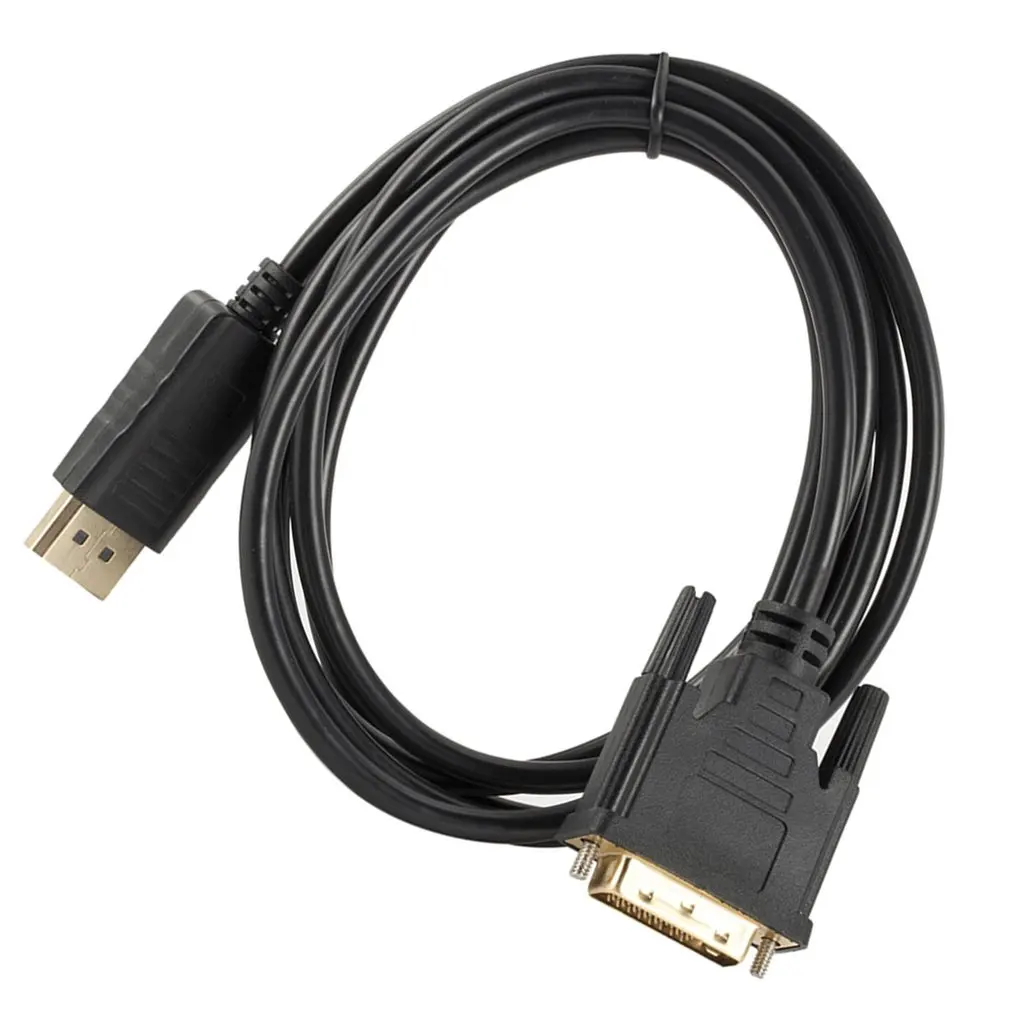 DP to DVI Кабель-адаптер display port to DVI 24+ 1 Кабель-адаптер 1,8 метров 1080P функция отображения нескольких экранов