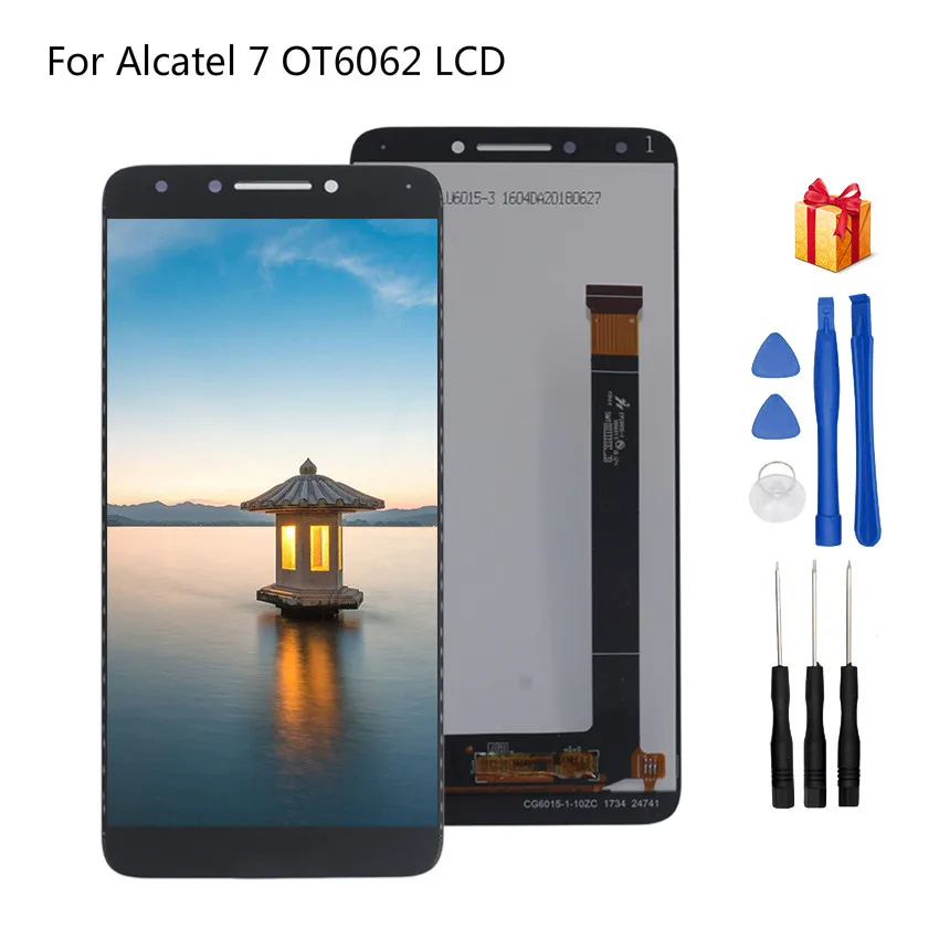 

Otmil For Alcatel 7 6062 OT6062 LCD Display Touch Screen Replacement For Alcatel 6062 Screen LCD Display Phone Parts Replacement