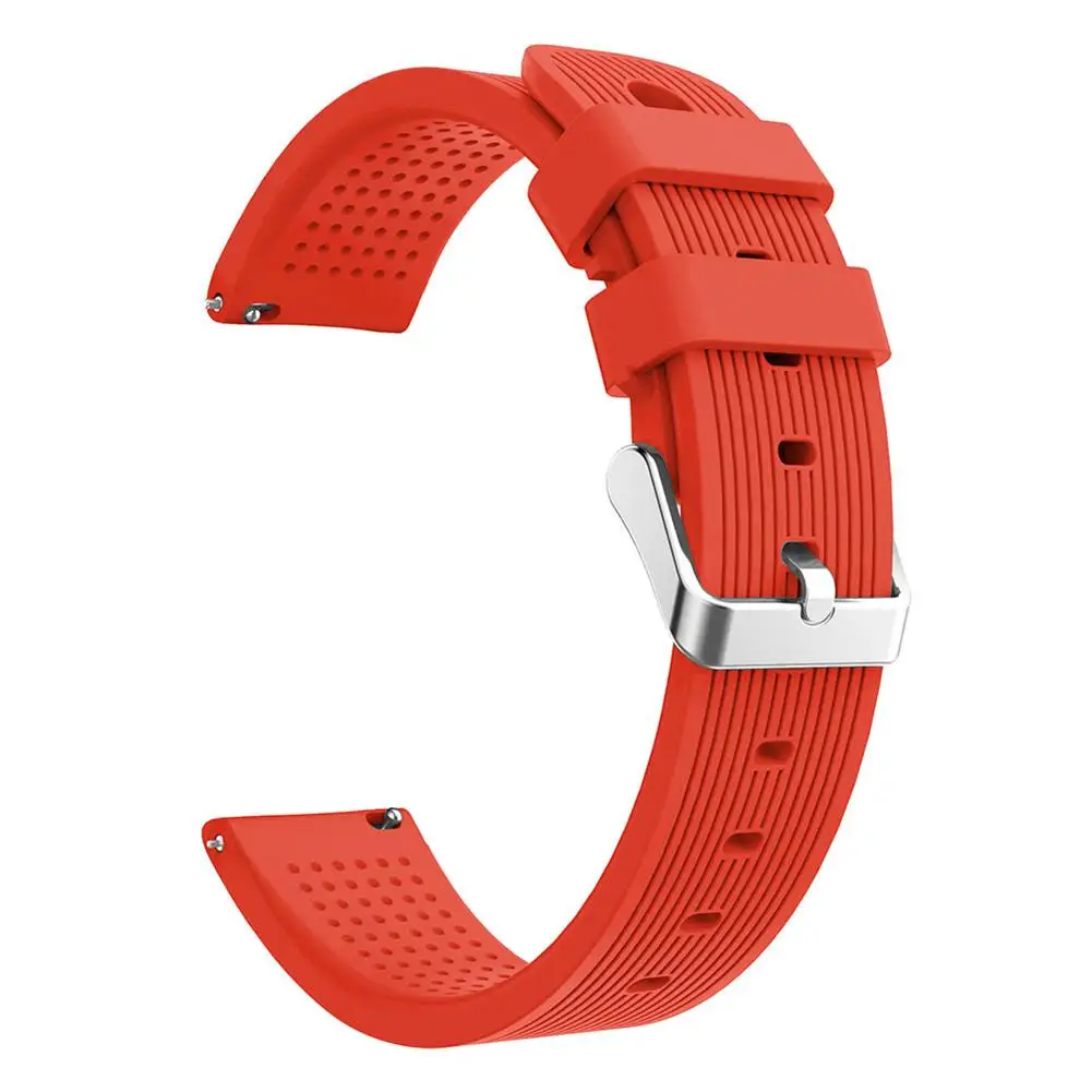 Orange 20 мм мягкий силиконовый ремешок Сменный ремень для Xiaomi Huami Amazfit Bip BIT Lite Молодежные Смарт аксессуары часы браслет - Цвет: Orange