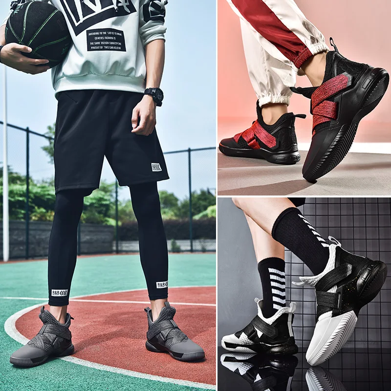Мужские баскетбольные кроссовки; 8 Uptempo Boots Lebron 12 Kyrie 4; кроссовки для мальчиков; Мужская обувь; Zapatos Baloncesto Hombre
