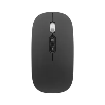 

OMESHIN Rechargeable 2.4G Wireless Mouse Metal Noiseless Silent Click Optical Mouse Lightweight portable wireless mouse