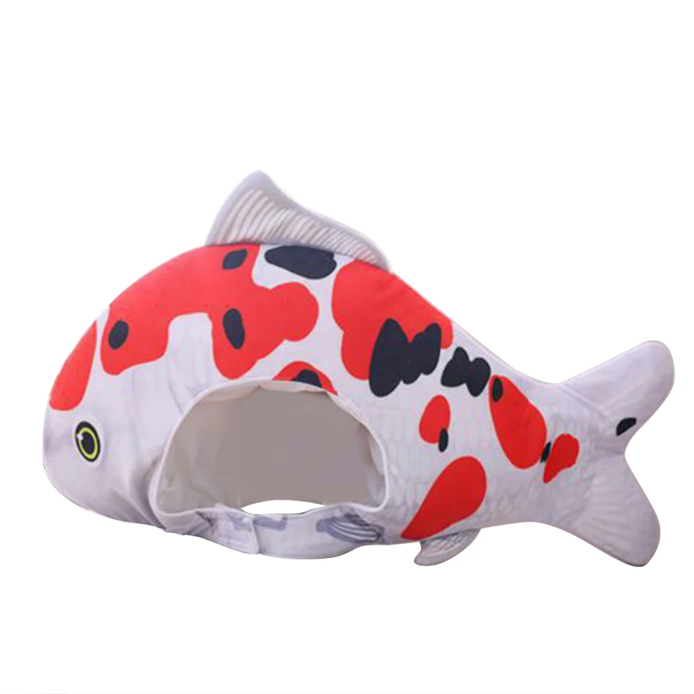 Lucky carp Hat игрушка для косплея реквизит аксессуары плюшевая голова необычная Кепка для косплея Taiyaki реквизит для фотосессии мягкие игрушки