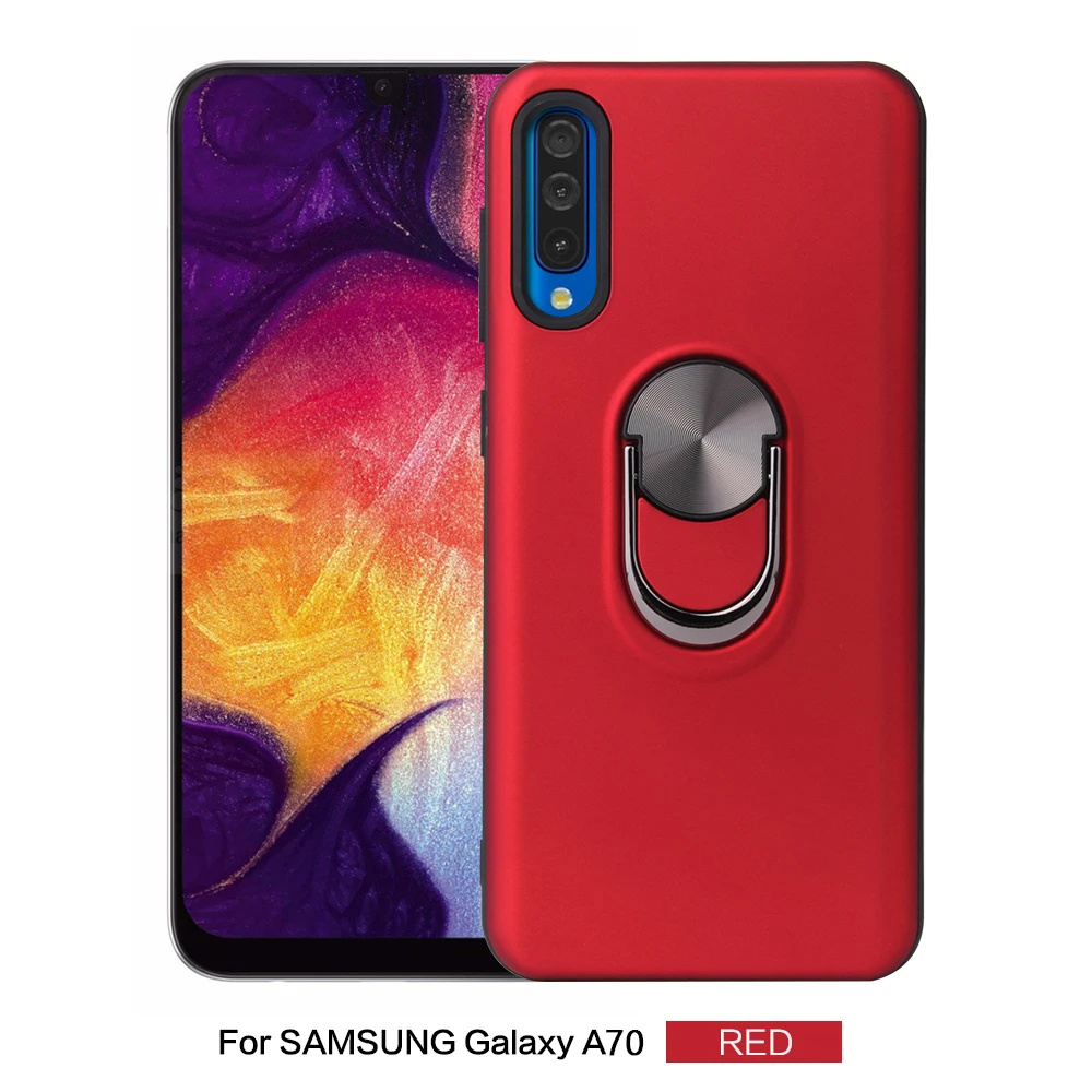 Роскошные коробка для хранения 90 градусов кольцо пластина для SAMSUNG Galaxy A7 A10E A20E A30 A50 A60 A70 A80 J6Plus Note10 pro s8 плюс s9 Plus