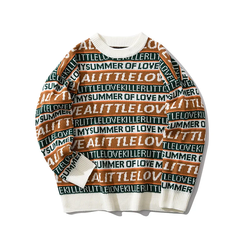 

Sweater Men Casual Striped Pattern Pullovers