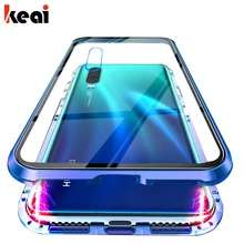 Магнитный адсорбционный металлический чехол для huawei mate 20 Pro P30 P20 lite, противоударный чехол для huawei mate 10 20 Lite P Smart, чехол