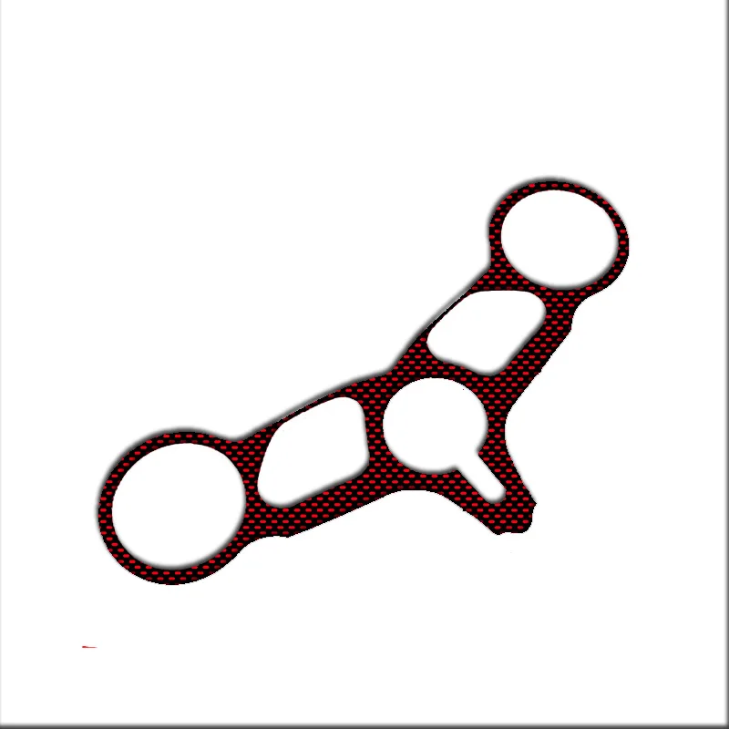 Наклейка на мотоцикл тройное дерево верхний зажим передний конец Кафе Racer для Ducati