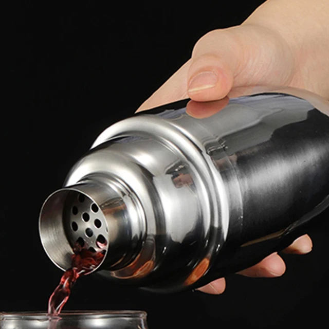 Oape Falime Falile Bartinging Több Kapacitás 12 Darabos Whisky Koktél-Rázógép Szerszámkészlet Rozsdamentes Acél Ovális Bambuszállvány - Image 2