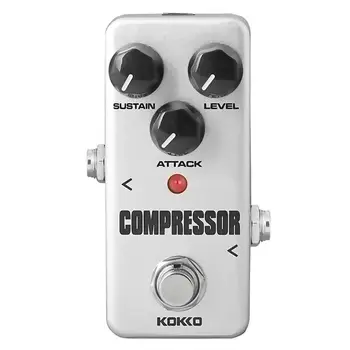 

KOKKO Gitaar Mini Effecten Pedaal Chorus Overdrive Booster Compressor Vibrato Hoge Kwaliteit voor Elektrische Gitaar Onderdelen